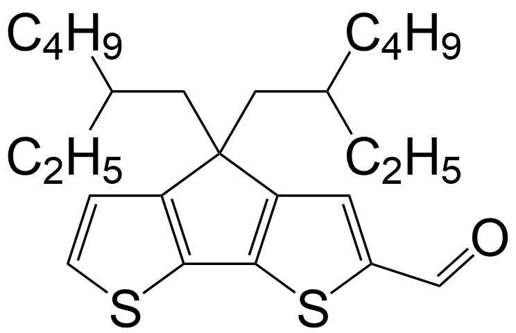4H-Cyclopenta[2,1-b:3,4-b'] dithiophene-2-carboxaldehyde, 4,4-bis(2-ethylhexyl)-/1623819-65-7